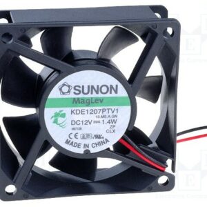 Sunon SUNON FAN DC; 70x70x25mm; Bearing: Vapo; 12VDC