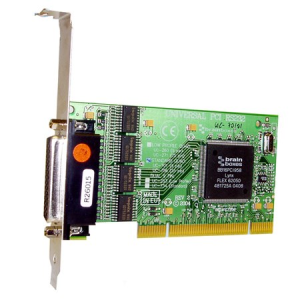 Brainboxes  4 Port RS232 PCI Serial Card DB9