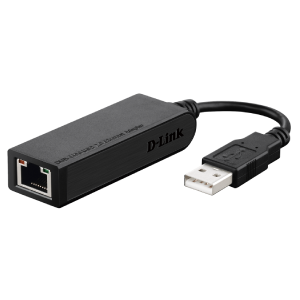D-Link D-Link DUB-E100 High-Speed USB 2.0 Fast Ethernet 10/100 Mbit/s Ethernet Adapter , Black