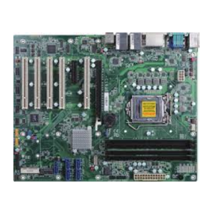 DFI ATX, Intel 8/9th Gen Core, H310, 2 DDR4 DIMM up to 32GB, 2 LAN, 6 COM, 10 USB, 1 PCIe x16, 1 PCIe x4, 5 PCI